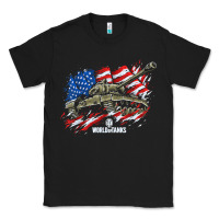 Black world of tanks veterans day collection (t26e3 eagle 7) t shirt Classic Tee - linhVisuals