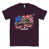 Plum world of tanks veterans day collection (t26e3 eagle 7) t shirt Classic Tee - linhVisuals