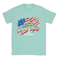 Seafoam world of tanks veterans day collection (t26e3 eagle 7) t shirt Classic Tee - linhVisuals