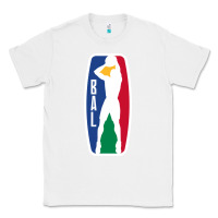 White basketball africa league Classic Tee - linhVisuals