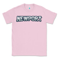 Bubblegum Pink Newport School Classic Tee - linhVisuals