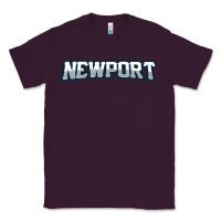 Plum Newport School Classic Tee - linhVisuals