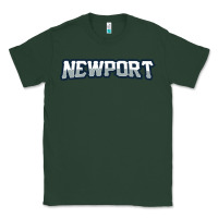 Sports Green Newport School Classic Tee - linhVisuals