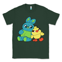Sports Green bunny and ducky Classic Tee - linhVisuals