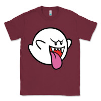 Burgundy boo Classic Tee - linhVisuals