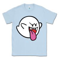 Dusty Blue boo Classic Tee - linhVisuals