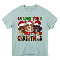 Arona We Woof You A Merry Christmas Heavy Core Tee - FaDigitalArtStudio