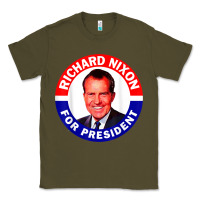 Army Green richard nixon president usa vote election campaign t shirt Classic Tee - linhVisuals