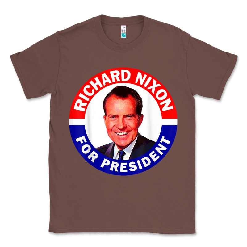 Richard Nixon President Usa Vote Election Campaign T Shirt Classic Tee by linhVisuals | Teevron