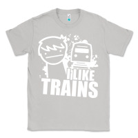 Moon Dust i like trains Classic Tee - linhVisuals
