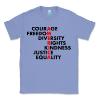 Colony Blue anti trump resist Classic Tee - linhVisuals