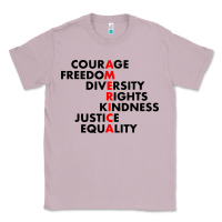 Lilac anti trump resist Classic Tee - linhVisuals