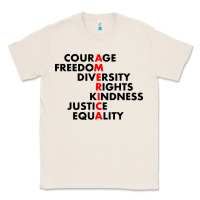 Natural anti trump resist Classic Tee - linhVisuals
