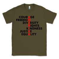 Army Green anti trump resist Classic Tee - linhVisuals