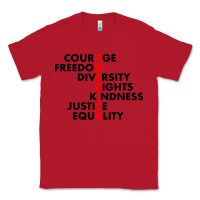 Red anti trump resist Classic Tee - linhVisuals