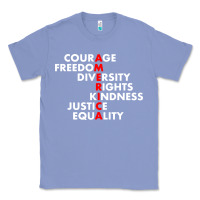 Colony Blue anti trump resist Classic Tee - linhVisuals