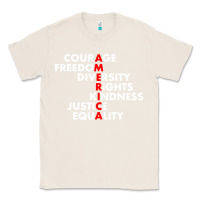 Natural anti trump resist Classic Tee - linhVisuals