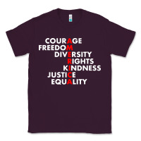Plum anti trump resist Classic Tee - linhVisuals