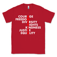 Red anti trump resist Classic Tee - linhVisuals