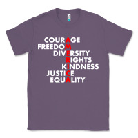 Lavender anti trump resist Classic Tee - linhVisuals
