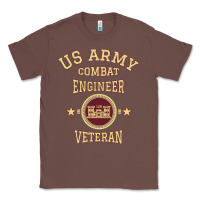 Chestnut us army combat engineer combat engineer veteran gift pullover hoodie Classic Tee - linhVisuals