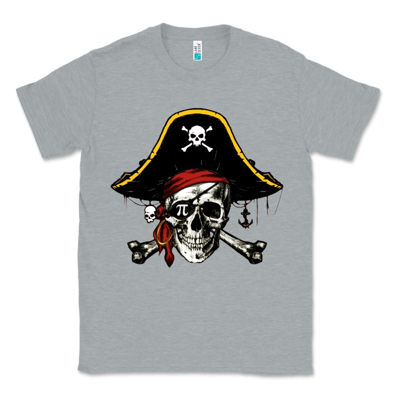 Pi Rate 3 14 Classic Tee by linhVisuals | Teevron