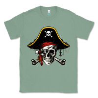 Sage pi rate 3 14 Classic Tee - linhVisuals