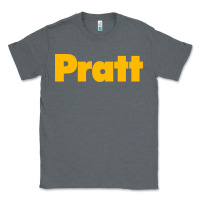 Charcoal Heather Pratt Institute Classic Tee - linhVisuals