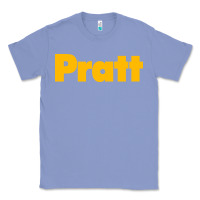 Colony Blue Pratt Institute Classic Tee - linhVisuals