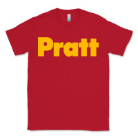 Red Pratt Institute Classic Tee - linhVisuals