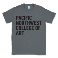 Charcoal Heather Pacific Northwest College of Art Classic Tee - linhVisuals