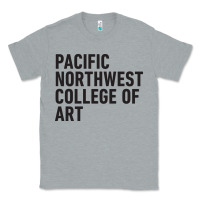 Heather Grey Pacific Northwest College of Art Classic Tee - linhVisuals