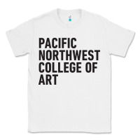White Pacific Northwest College of Art Classic Tee - linhVisuals