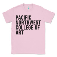 Bubblegum Pink Pacific Northwest College of Art Classic Tee - linhVisuals