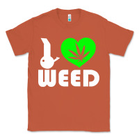 Copper i love weed fun Classic Tee - linhVisuals