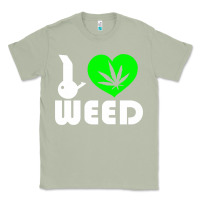 Matcha i love weed fun Classic Tee - linhVisuals