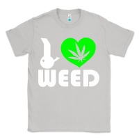 Moon Dust i love weed fun Classic Tee - linhVisuals