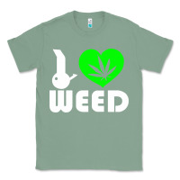 Sage i love weed fun Classic Tee - linhVisuals