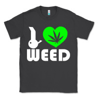 Smoke i love weed fun Classic Tee - linhVisuals