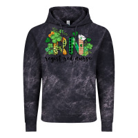 Cloud Black st. patricks day registered nurse rn Vintage Hoodie - BarkalooDesign