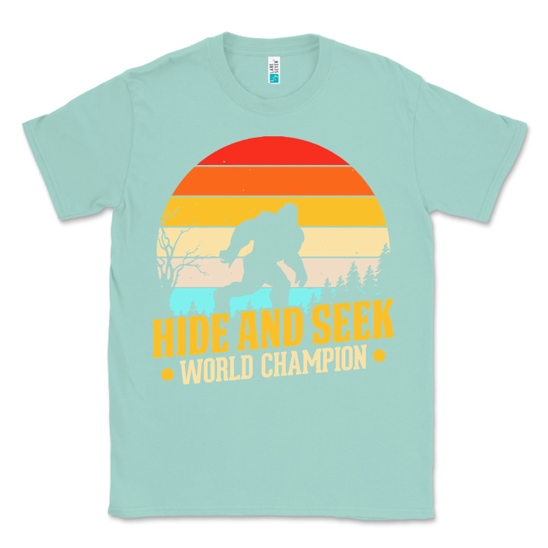 Hide And Seek World Champion Bigfoot T  Shirt Hide And Seek World Cham Classic Tee by linhVisuals | Teevron