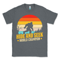 Charcoal Heather hide and seek world champion bigfoot t  shirt hide and seek world cham Classic Tee - linhVisuals