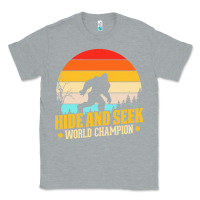 Heather Grey hide and seek world champion bigfoot t  shirt hide and seek world cham Classic Tee - linhVisuals