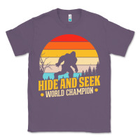 Lavender hide and seek world champion bigfoot t  shirt hide and seek world cham Classic Tee - linhVisuals