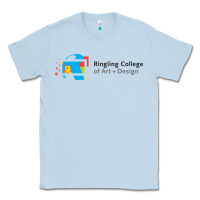 Dusty Blue Ringling College of Art and Design Classic Tee - linhVisuals