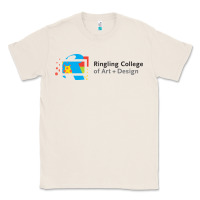 Natural Ringling College of Art and Design Classic Tee - linhVisuals