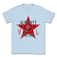 Dusty Blue almighty vice lord nation vl avln t shirt Classic Tee - linhVisuals