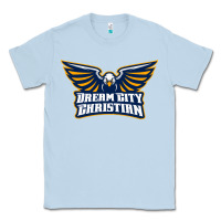 Dusty Blue twin city christian school Classic Tee - linhVisuals