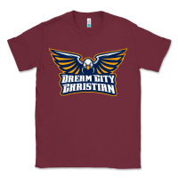 Burgundy twin city christian school Classic Tee - linhVisuals