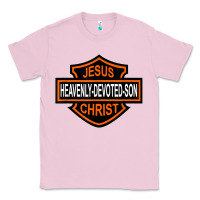 Bubblegum Pink enjoy jesus christ heavenly devoted son parody religious tee t shirt Classic Tee - linhVisuals